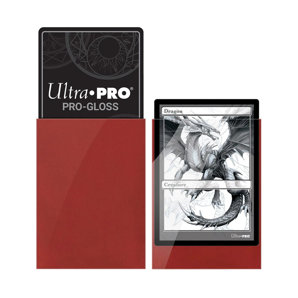 Ultra Pro Red Deck Protector Standard (50) NEW SIZE