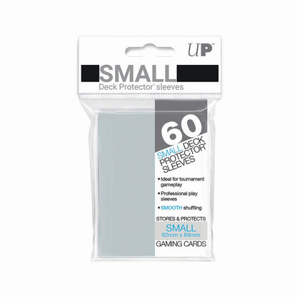 Ultra Pro Clear Deck Protector Small (60) NEW SIZE