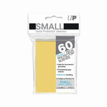 Ultra Pro Yellow Deck Protector Small (60) NEW SIZE