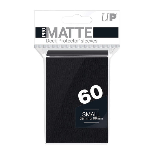 Ultra Pro Black PRO-Matte Deck Protector Small (60)