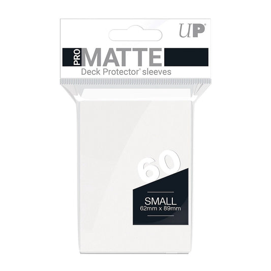 Ultra Pro White PRO-Matte Deck Protector Small (60)