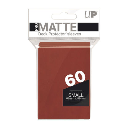 Ultra Pro Red PRO-Matte Deck Protector Small (60)