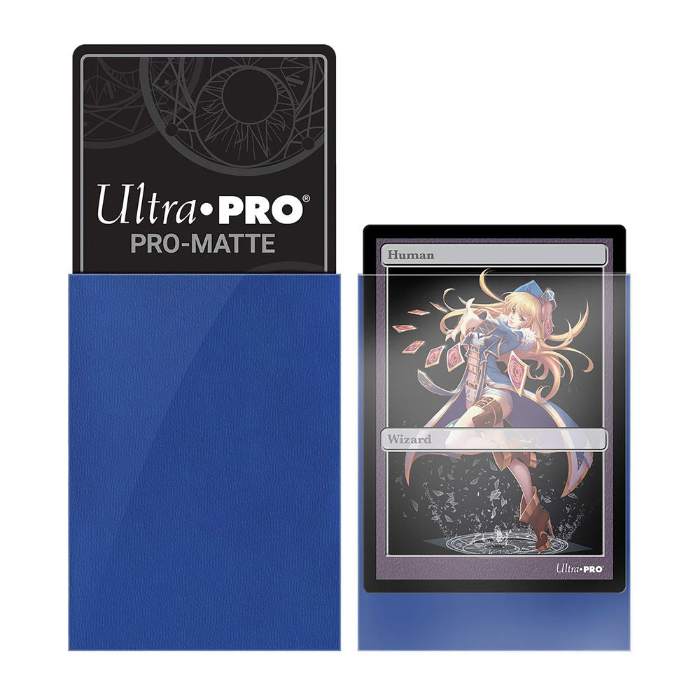 Ultra Pro Bleu PRO-Matte Deck Protector Petit (60)