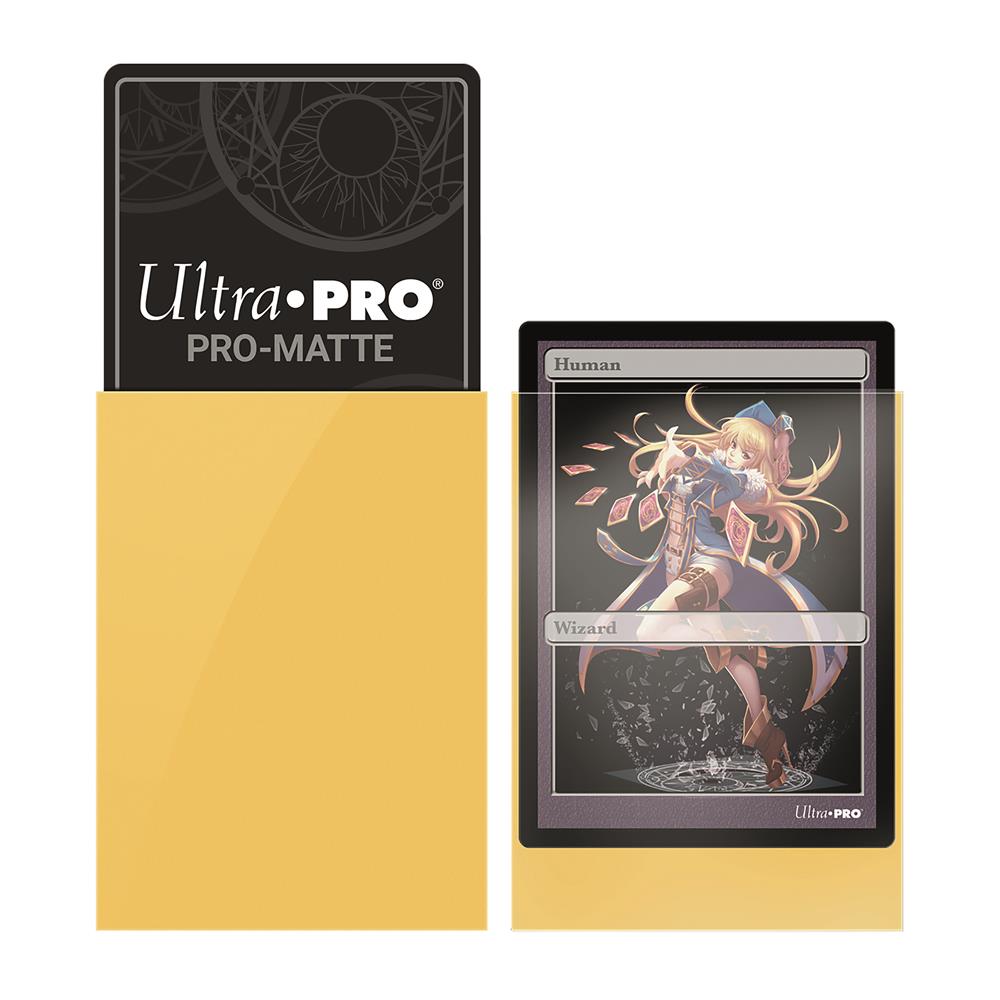 Ultra Pro Yellow PRO-Matte Deck Protector Small (60)