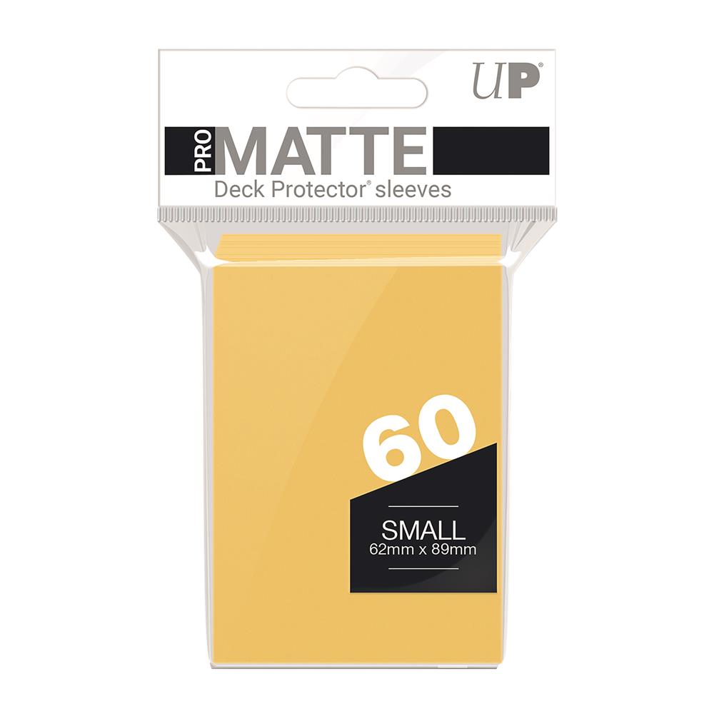 Ultra Pro Yellow PRO-Matte Deck Protector Small (60)