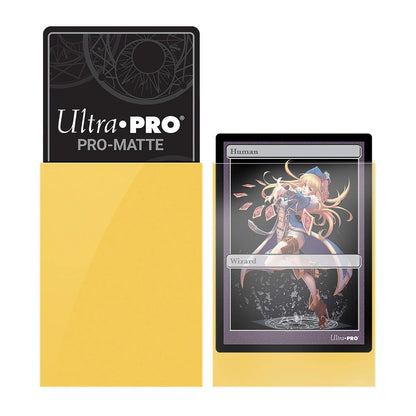 Ultra Pro Jaune PRO-Matte Deck Protector Petit (60)