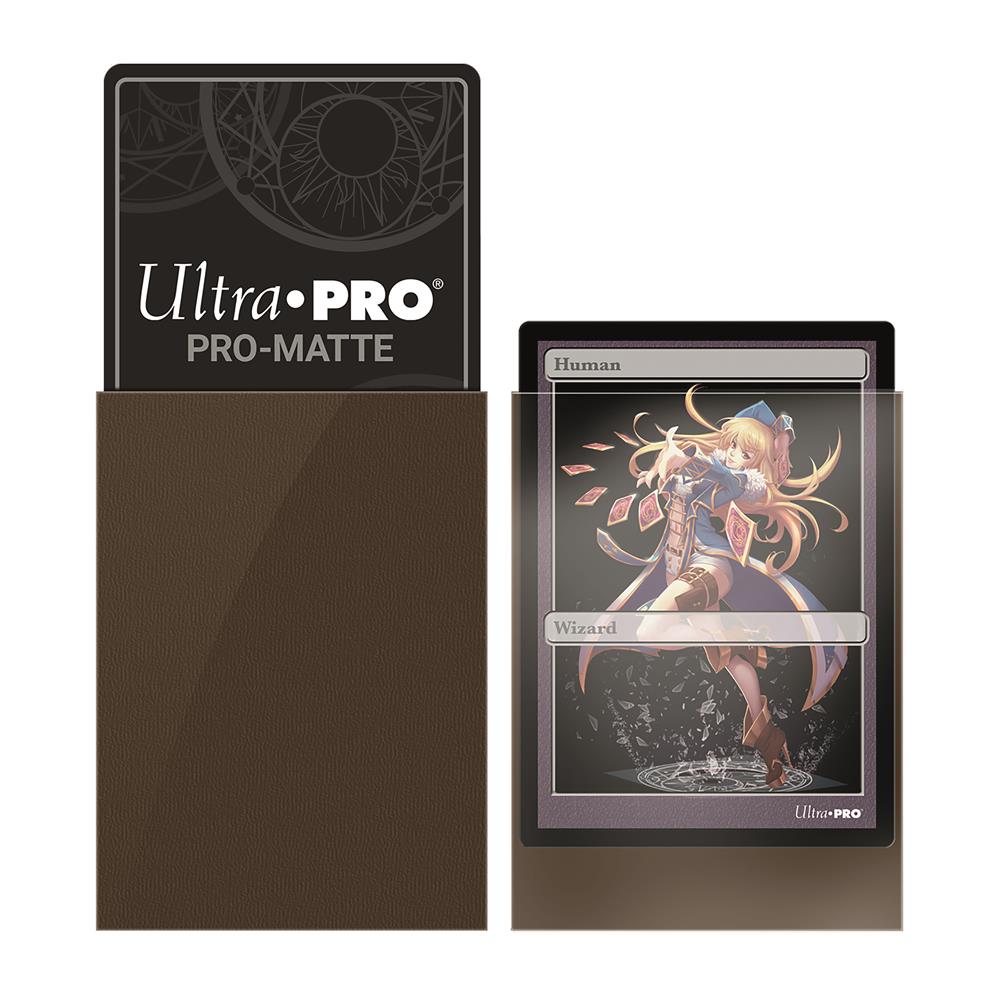 Ultra Pro Brown PRO-Matte Deck Protector Small (60)