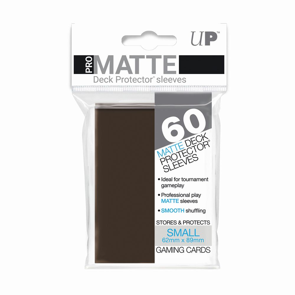 Ultra Pro Brown PRO-Matte Deck Protector Small (60)