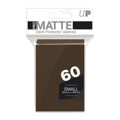 Ultra Pro Brown PRO-Matte Deck Protector Small (60)