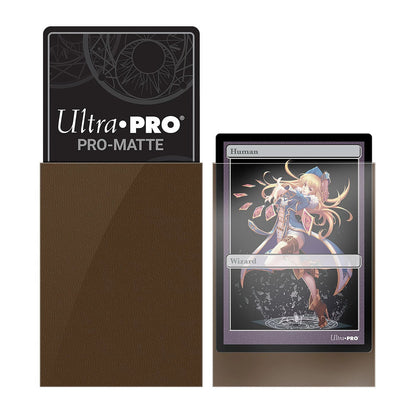 Ultra Pro Marron PRO-Matte Deck Protector Petit (60)