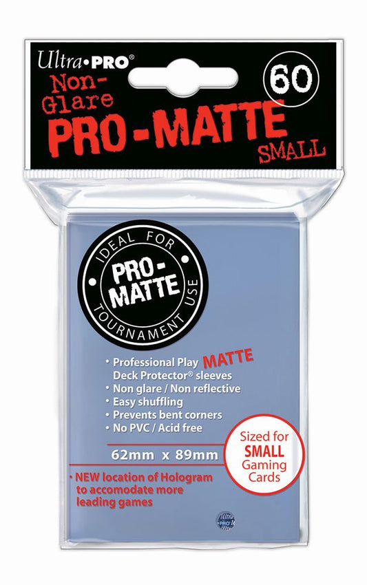 Ultra Pro Clear PRO-Matte Deck Protector Small (60)