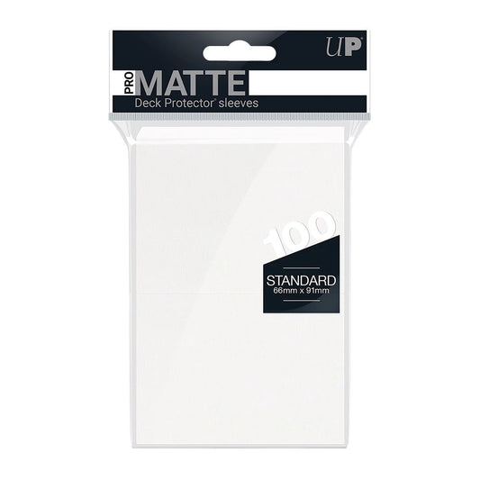 Ultra Pro Blanc PRO-Matte Deck Protector Standard (100)