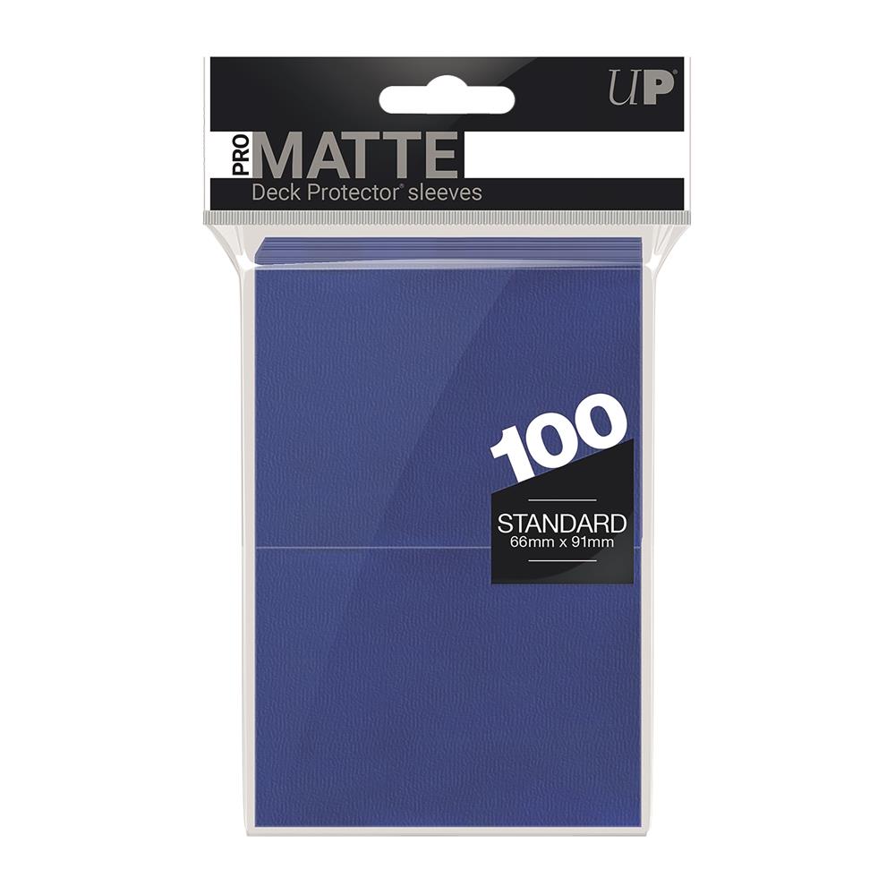 Ultra Pro Blue PRO-Matte Deck Protector Standard (100)