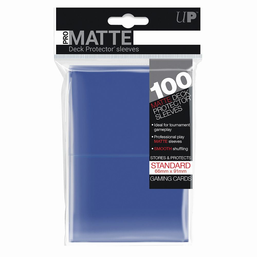 Ultra Pro Blue PRO-Matte Deck Protector Standard (100)