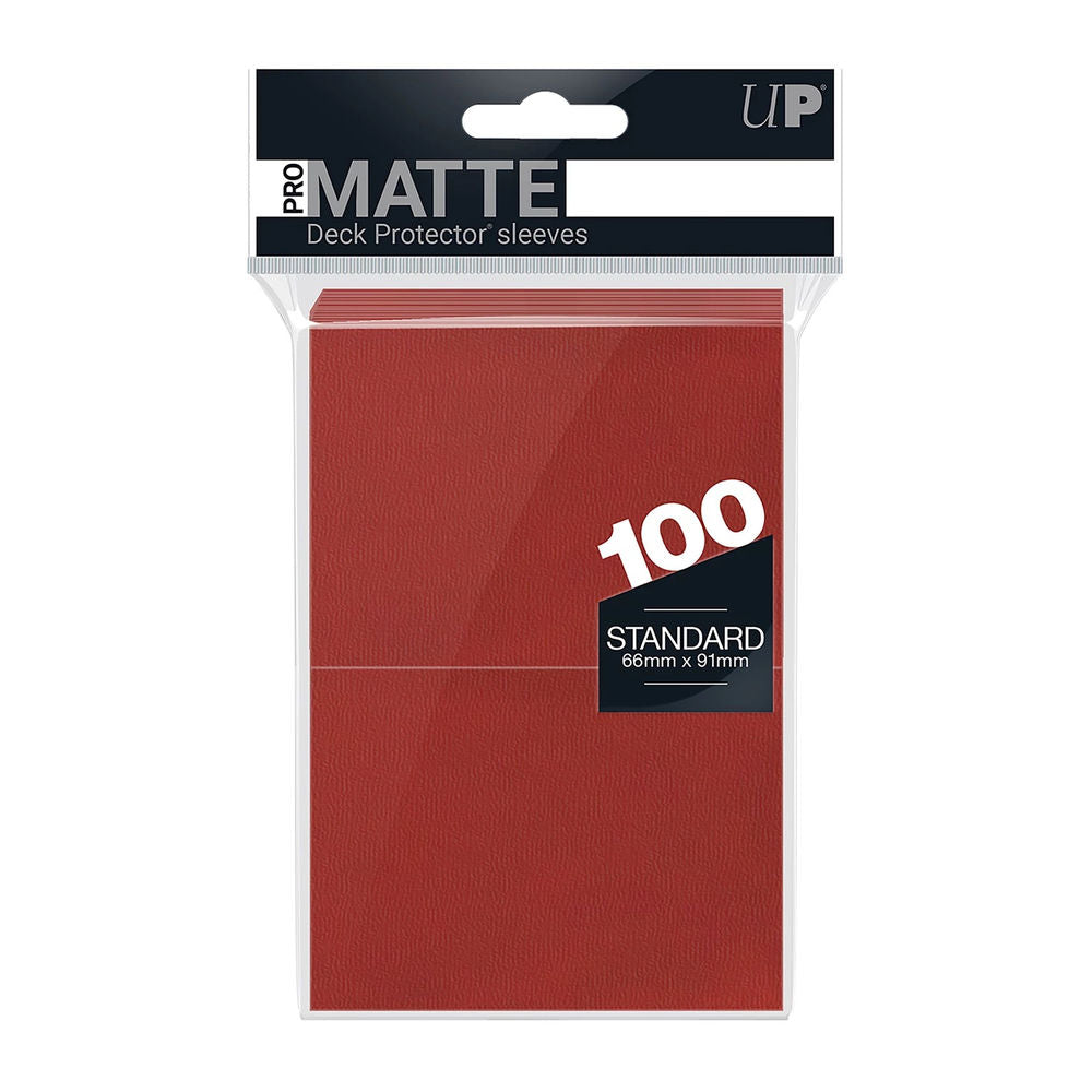 Ultra Pro Rouge PRO-Matte Deck Protector Standard (100)