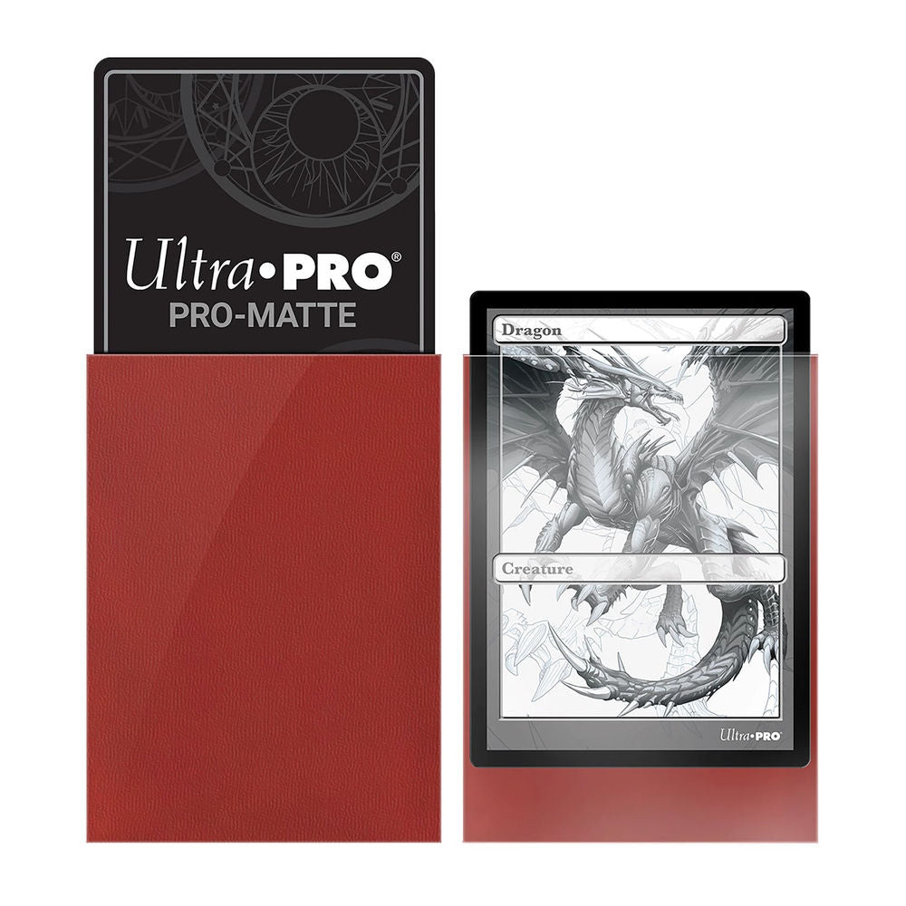 Ultra Pro Rouge PRO-Matte Deck Protector Standard (100)