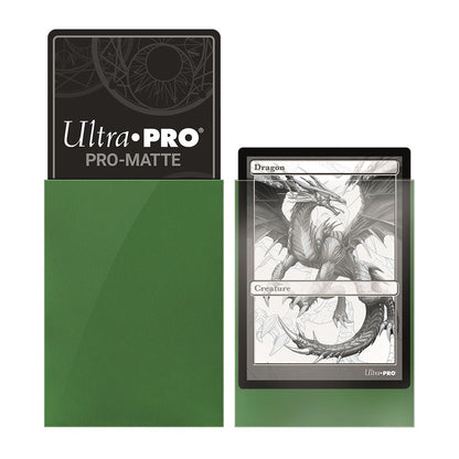 Ultra Pro Green PRO-Matte Deck Protector Standard (100)