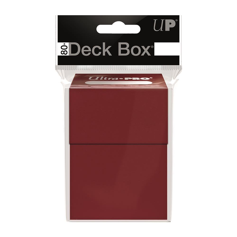 Ultra Pro Solid Red Deck Box