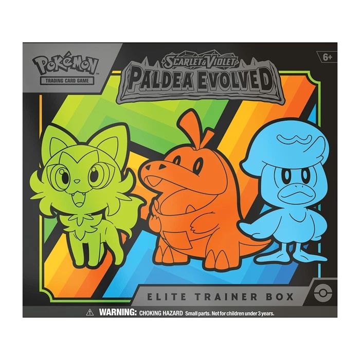 Pokémon P-EN SV02 'Paldea Evolved' Elite Trainer Box