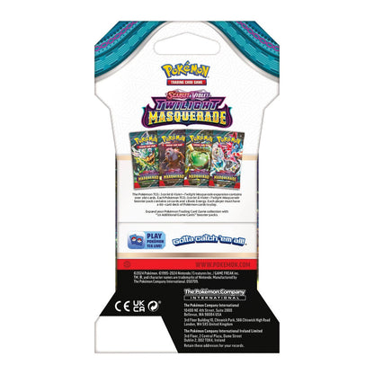 Pokémon EN SV06 Twilight Masquerade Booster Blister