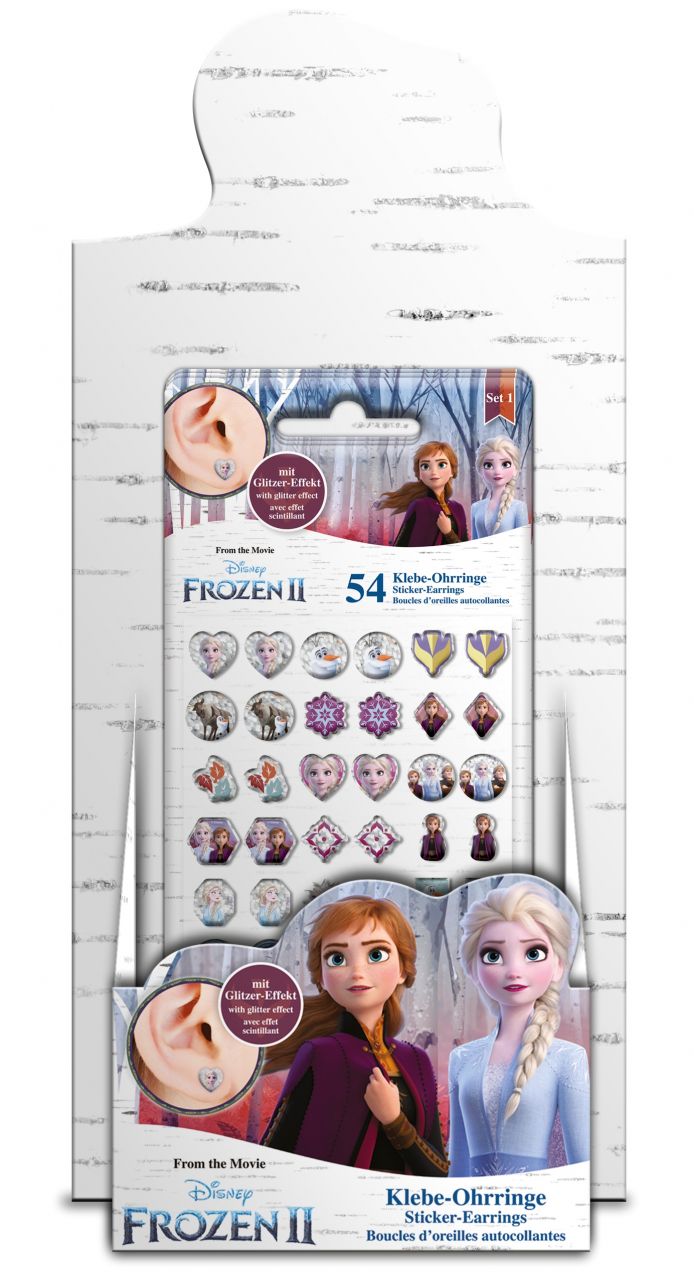 Craze Sticker Earrings Frozen 2 Klebe-Ohrringe