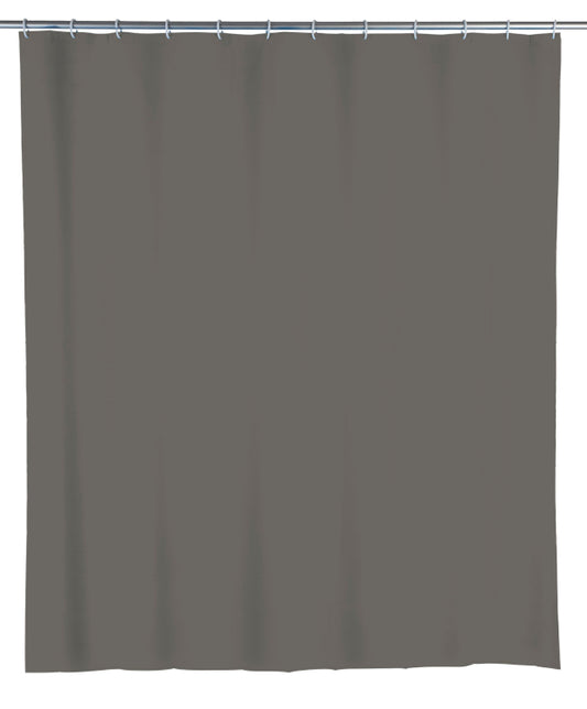 Wenko shower curtain PEVA Uni,, mouse Grey