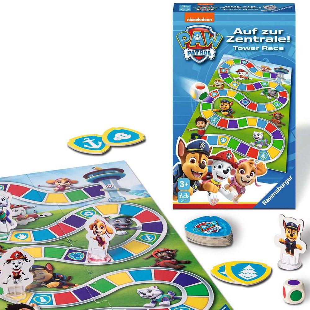 Ravensburger Paw Patrol - Faites la course dans la tour !