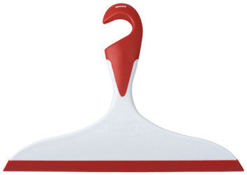 Wenko bathroom wiper 2K Loano, chilli red/white