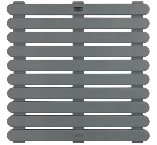 Wenko shower grate Indoor &amp; Outdoor, 55x55 cm grey