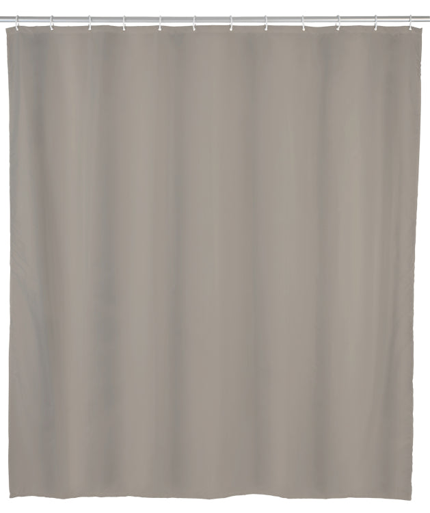 Wenko shower curtain ALLSTAR Zen taupe, 120x200cm, PEVA