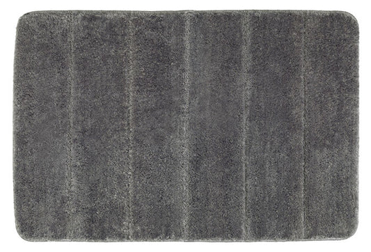 Wenko tapis de bain Steps gris souris, 65x55 cm