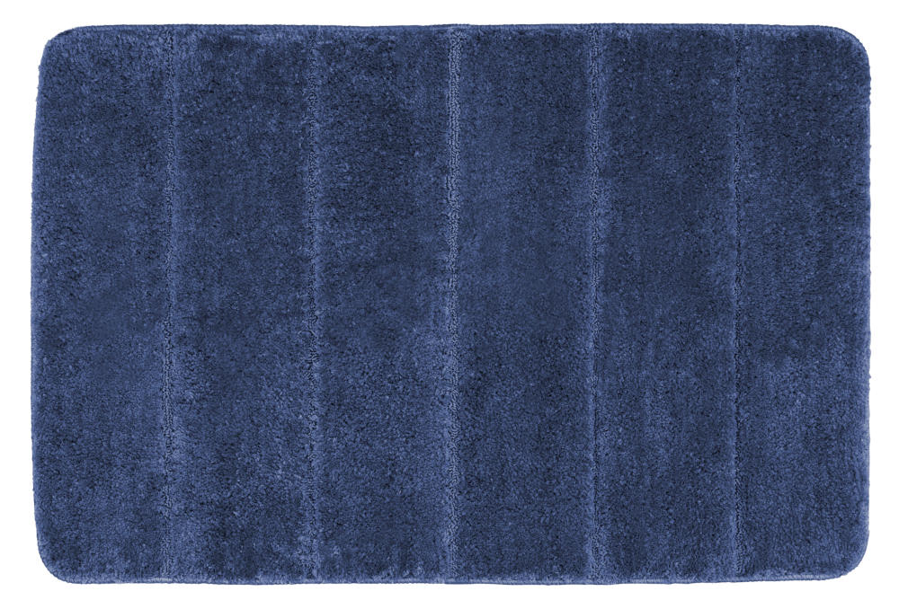 Wenko bath rug Steps, marine blue