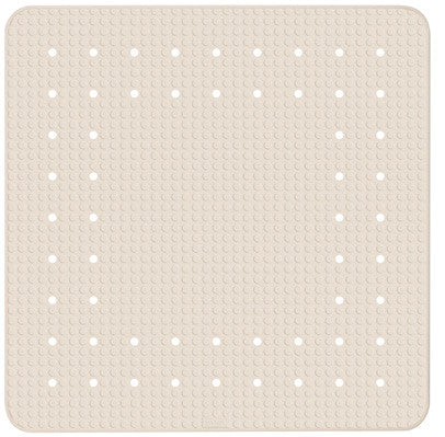 Wenko shower mat Mirasol beige, rubber