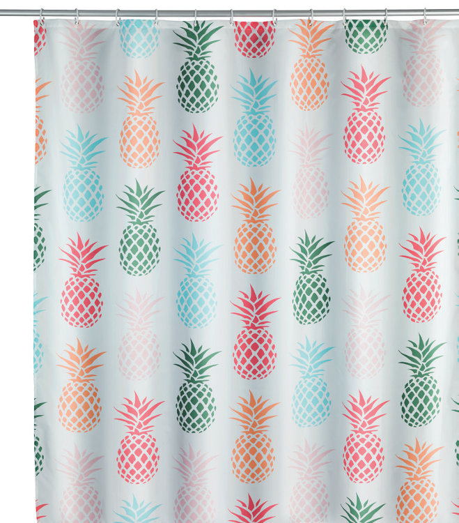 Wenko Duschvorhang Ananas, Polyester
