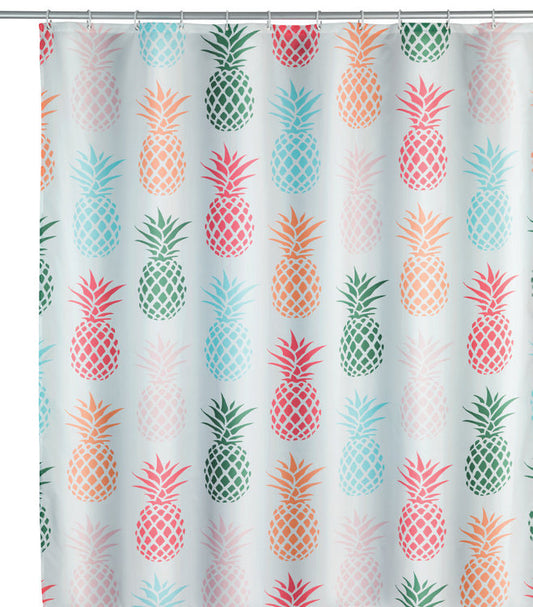 Wenko shower curtain pineapple, polyester