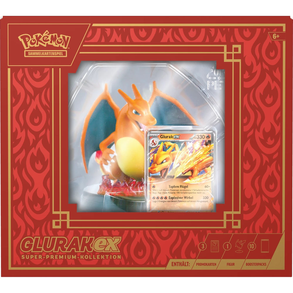 Pokémon DE Glurak ex Super-Premium Collection