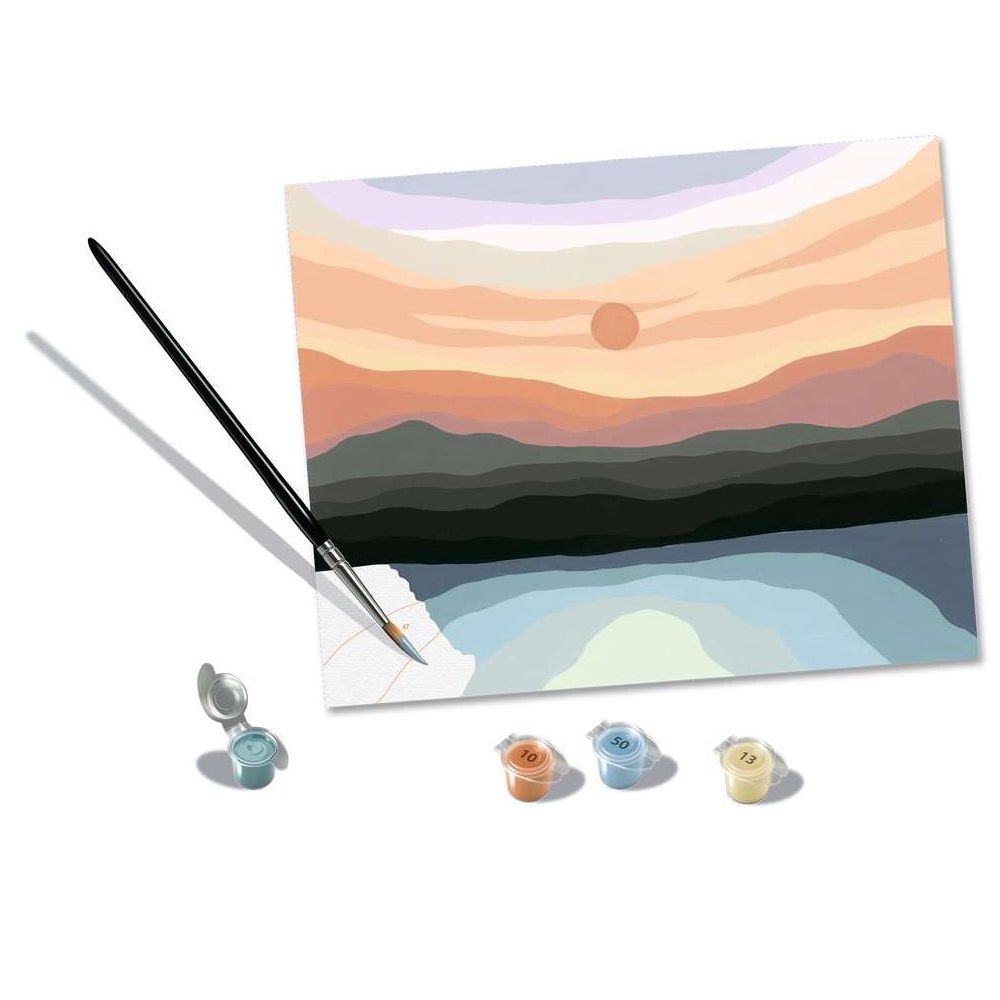 Ravensburger CreArt - Painting by Numbers - Minimalistic Landscape
