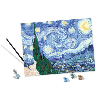 Ravensburger CreArt - Painting by Numbers - ART Collection: The Starry Night (Van Gogh)