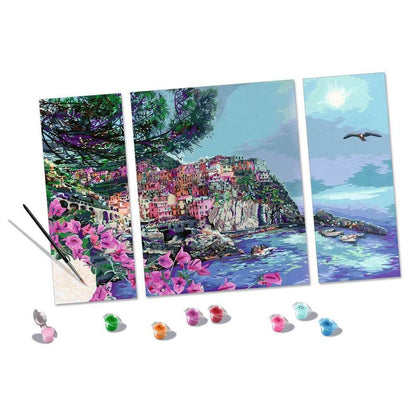 Ravensburger CreArt - Painting by Numbers - Cinque Terre