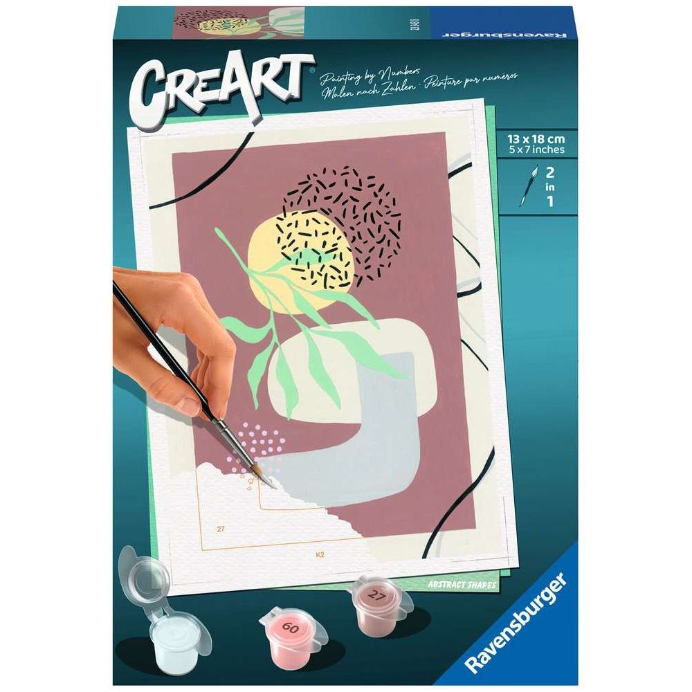 Ravensburger CreArt - Painting by Numbers - Abstract Shapes