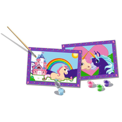 Ravensburger CreArt - Paint by Numbers - Magical Unicorns