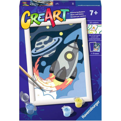 Ravensburger CreArt - Painting by Numbers - Space Explorer