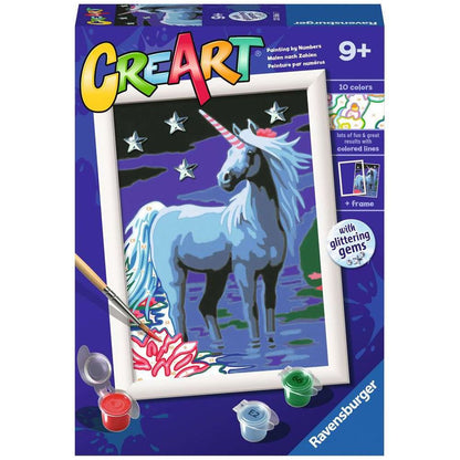 Ravensburger CreArt - Paint by Numbers - Magical Unicorn