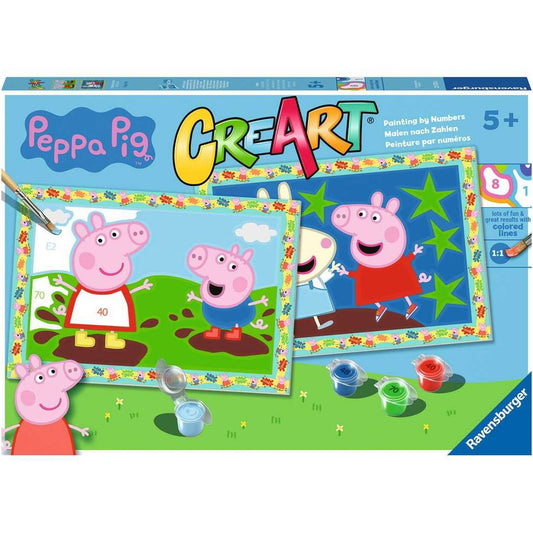 Ravensburger CreArt - Peinture par numéros - Peppa Pig