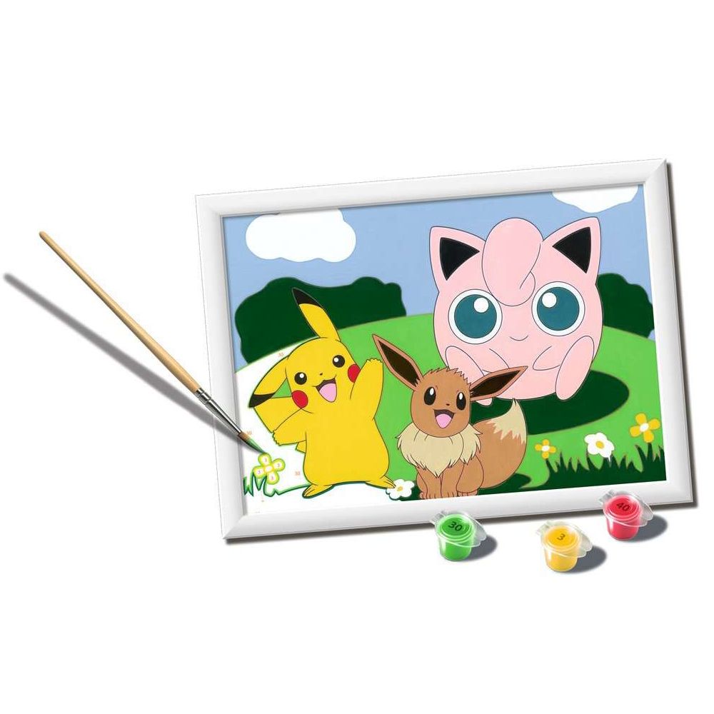 Ravensburger CreArt - Malen nach Zahlen - Pokémon Classics