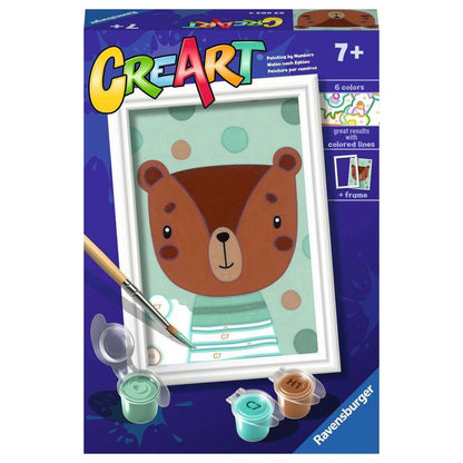 Ravensburger CreArt - Paint by Numbers - Cute Bear