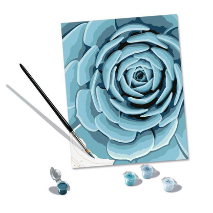 Ravensburger CreArt - Peinture par numéros - Bleu Botanique