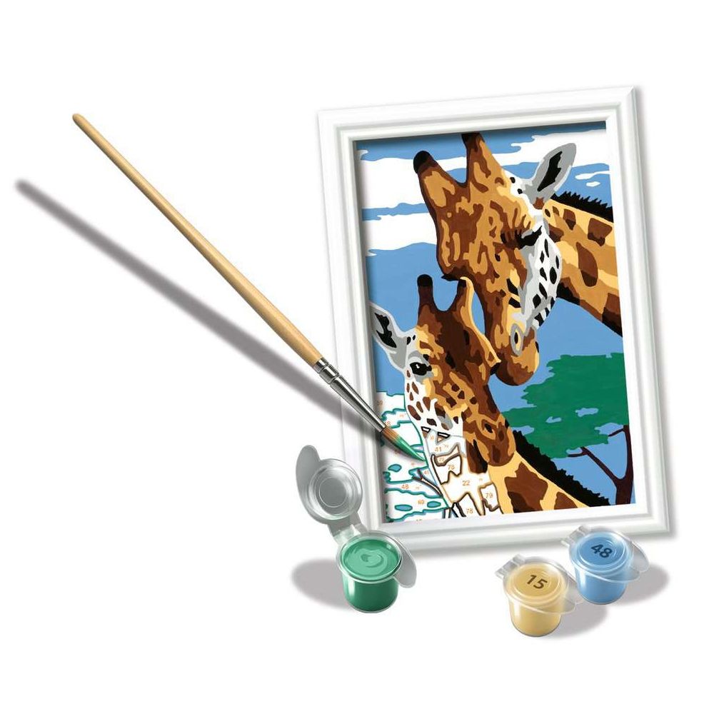 Ravensburger CreArt - Paint by Numbers - Cute Giraffes