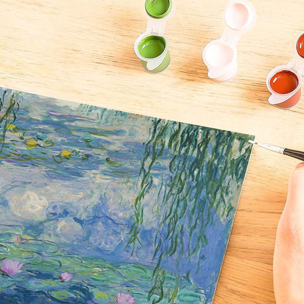 Ravensburger CreArt - Painting by Numbers - ART Collection: Waterlilies (Monet)