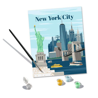Ravensburger CreArt - Paint by Numbers - Colorful New York City